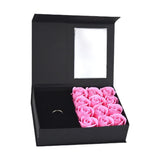 Eternal Rose Birthday Package Soap Flower Jewelry Set