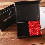 Eternal Rose Birthday Package Soap Flower Jewelry Set