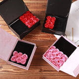 Eternal Rose Birthday Package Soap Flower Jewelry Set