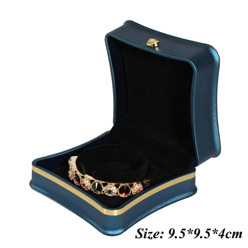 PU Leather Jewelry Box for Wedding Proposal