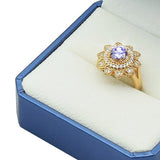 Jewelry Box PU Leather Display Gift Case For Wedding Proposal