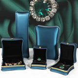 PU Leather Jewelry Box for Wedding Proposal