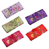 Chinese Embroidery Jewelry Pouch Silk Wrap Gift Bag Organizer