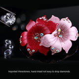 Crystal Spring Hairpin Rhinestone Pan Hair Clip Women's Hair Accessories