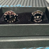 Personalized Wedding Groom Cufflinks Stainless Steel Gift