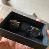 Personalized Wedding Groom Cufflinks Stainless Steel Gift