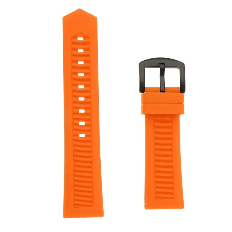 Rubber Strap 19-22mm Waterproof Silicone