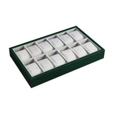 Velvet Watch Tray Jewelry Watch Bracelet Display