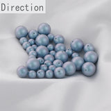 6/8/10mm Pearl Round Beads for DIY Bracelet
