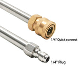 Stainless Steel 17-Inch Pressure Washer Extension Rod