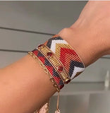 Bead Star Bracelet Set Heart Jewellery Friendship Rope Tassel