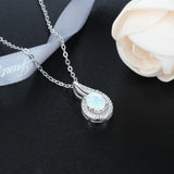 Lab Opal Silver Pendant - Ideal Gift