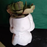Pretty Girl Silicone Mold for Succulents and Flower Pots