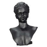 Resin Mannequin Bust Jewelry Display Earrings Necklace Rack