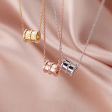 925 Sterling Silver Round Choker Necklace for Women Girls