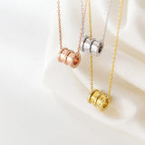 925 Sterling Silver Round Choker Necklace for Women Girls