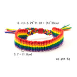 LGBT Rainbow Pride Bracelets for Men Women