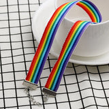 Pride Rainbow Choker Necklace with Pendant