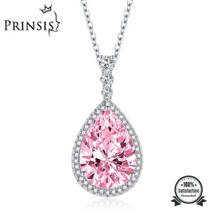 PrinSis Fairy Necklace Charm Big Water Drop Pendant