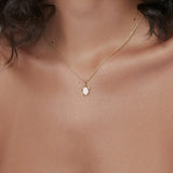 PrinSis Turtle Necklace Women Girls Minimalist Mini Animal Pendant Necklace