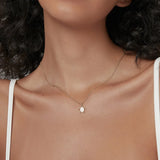 PrinSis Turtle Necklace Women Girls Minimalist Mini Animal Pendant Necklace