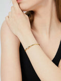 Adjustable Zircon Opening Bangle Bracelet for Women