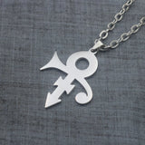 Prince Love Symbol RIP Memorial Necklace