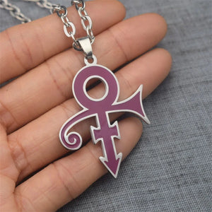Prince Love Symbol RIP Memorial Necklace