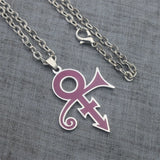 Prince Love Symbol RIP Memorial Necklace