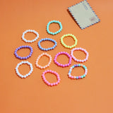 Princess Bracelets 10Pcs for Girls Pearl Bead Jewelry Set Party Favor Costume