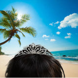Princess Bride Crown Bridal Hair Accessories Crystal Headband Wedding Jewelry