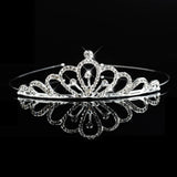Princess Bride Crown Bridal Hair Accessories Crystal Headband Wedding Jewelry