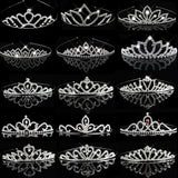 Princess Bride Crown Bridal Hair Accessories Crystal Headband Wedding Jewelry
