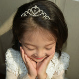 Princess Bride Crown Bridal Hair Accessories Crystal Headband Wedding Jewelry