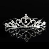 Princess Bride Crown Bridal Hair Accessories Crystal Headband Wedding Jewelry