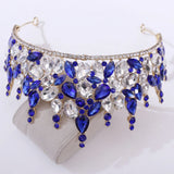 Princess Crown Headband Round Hook Headband Women Eye-catching Crown