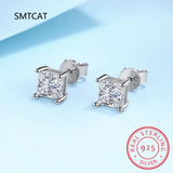 2CT Diamond Test Passed Moissanite Stud Earrings