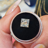 Princess Cut Moissanite Loose Gemstone 10ct to 0.06ct D VVS1 Lab Grown Gem
