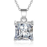 Princess Cut Moissanite Jewelry Set 925 Sterling Silver
