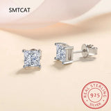 Princess Cut Moissanite Jewelry Set 925 Sterling Silver