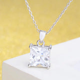 Princess Cut Moissanite Jewelry Set 925 Sterling Silver
