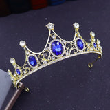 Metal Tiara Crown Headband for Girls Dance Party