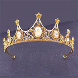 Metal Tiara Crown Headband for Girls Dance Party