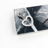 Princess Ring & Crown Charm Pendant, 925 Sterling Silver Romantic Gift