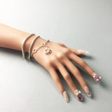 Princess Ring & Crown Charm Pendant, 925 Sterling Silver Romantic Gift