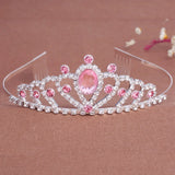 Girls' Princess Tiara Crown Headband for Dance Performance