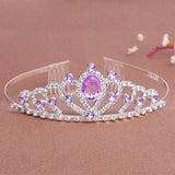 Girls' Princess Tiara Crown Headband for Dance Performance