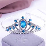 Girls' Princess Tiara Crown Headband for Dance Performance