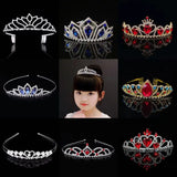 Princess Wedding Bridesmaid Tiara Girl Crystal Rhinestones Hair Ornaments