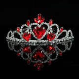 Princess Wedding Bridesmaid Tiara Girl Crystal Rhinestones Hair Ornaments